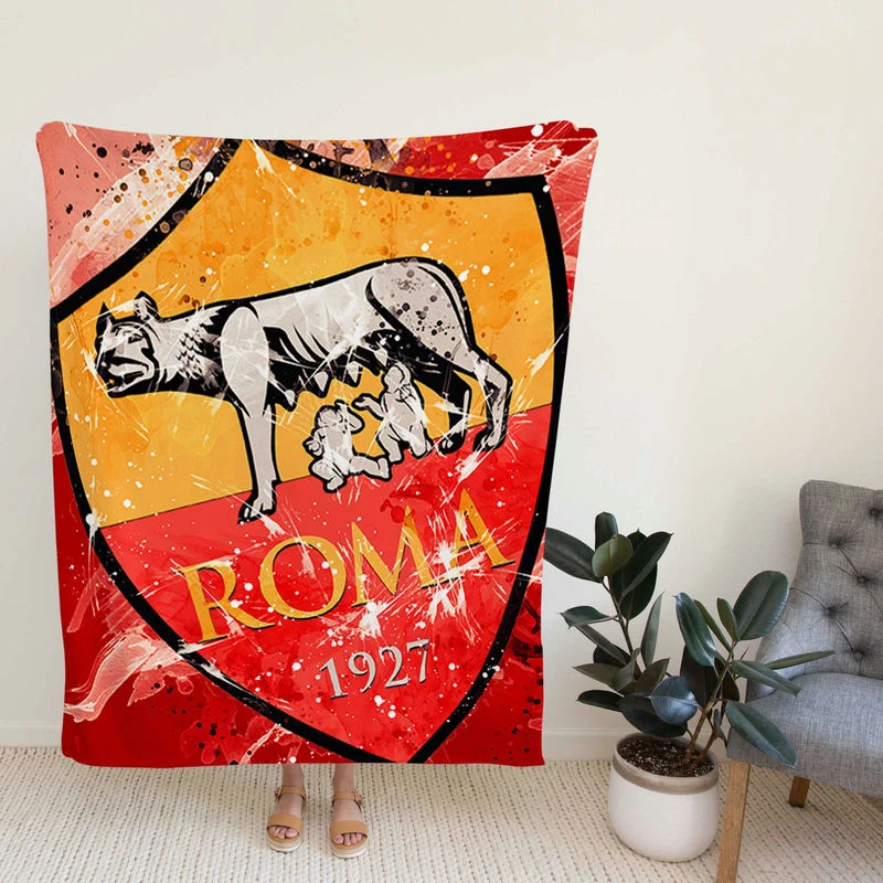 Associatiportive Roma Italy Football Club Fleece Blanket