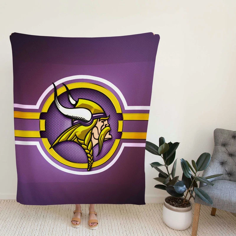 Vik Energetic NFL American Football Club Fleece Blanket