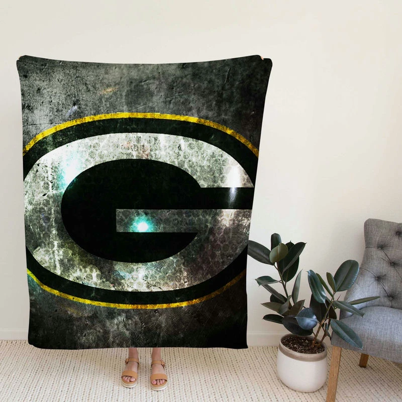 Green Bay Pac Exellelant NFL Football Club Fleece Blanket