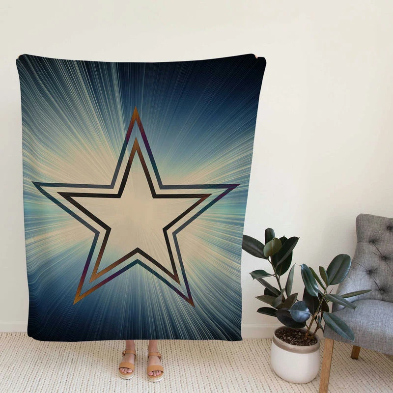 Da Cow Popular NFL Football Team Fleece Blanket