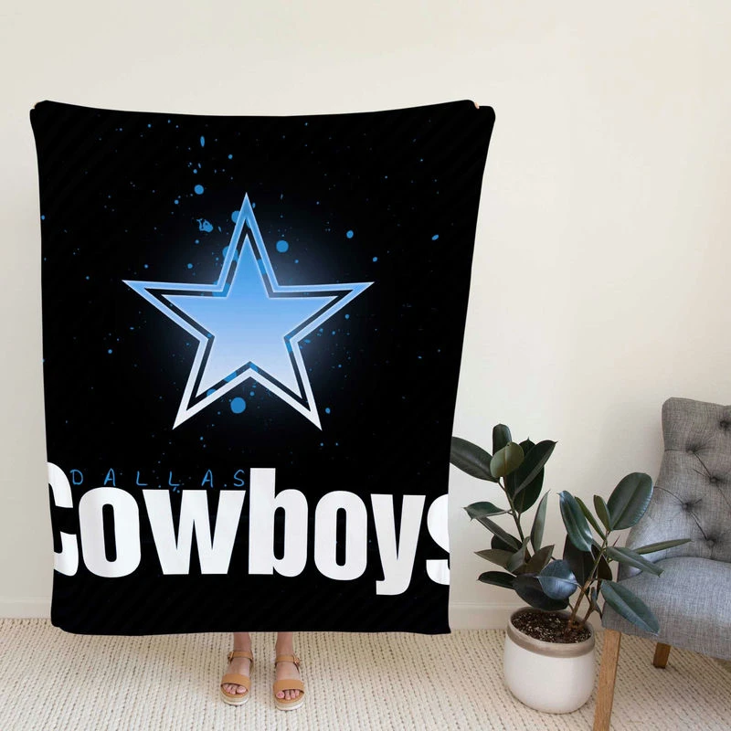 sic NFL Football Team Da Cow Fleece Blanket
