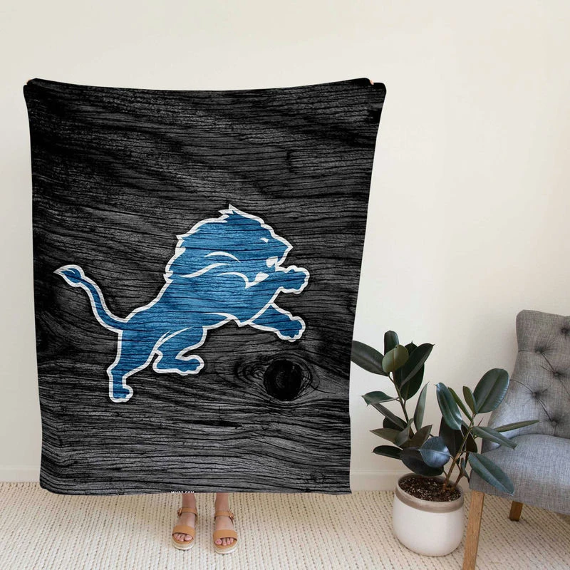 Popular NFL American Football Team Detroit L Fleece Blanket
