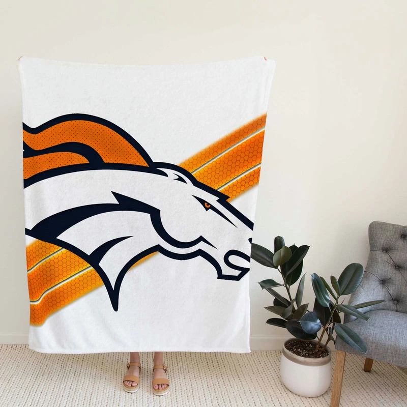 Denver Bro Exciting NFL Football Club Fleece Blanket