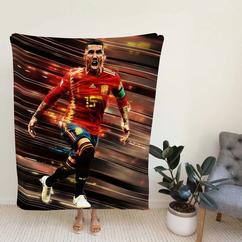 Sph Soccer Playergio R Fleece Blanket
