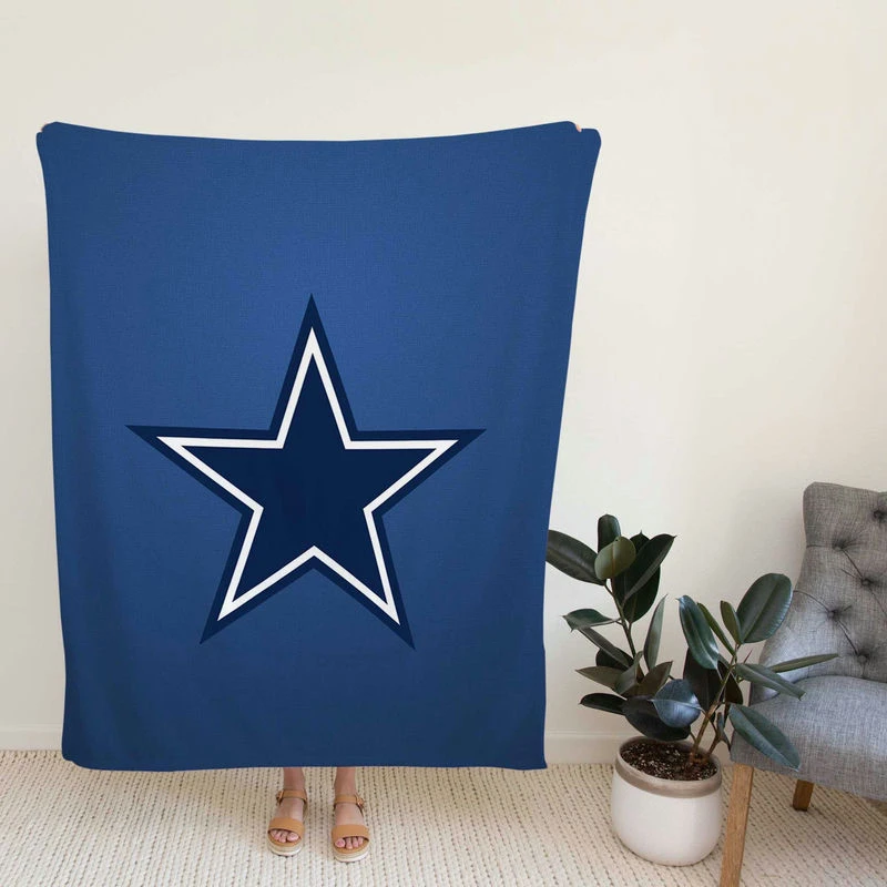 Da Cow Prsional American Football Team Fleece Blanket