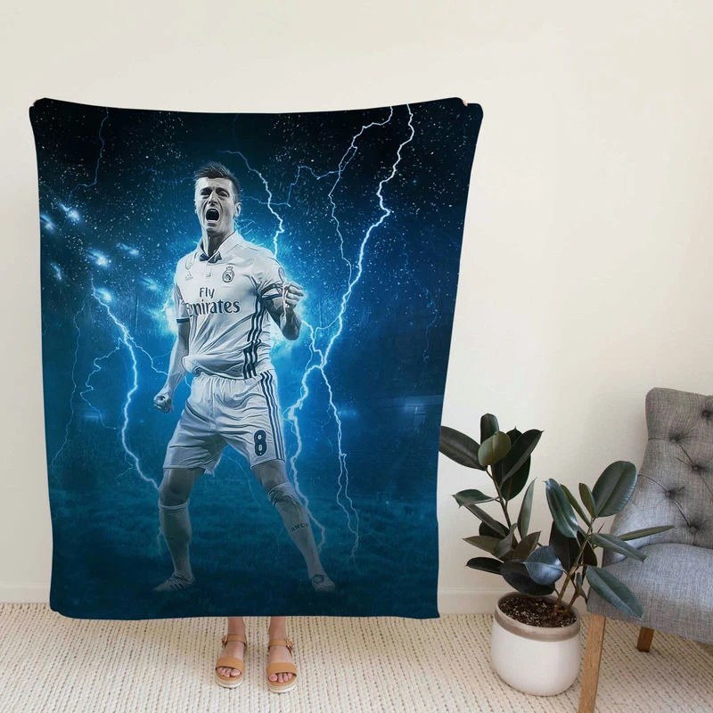 Spiritoccer Player Toni K Fleece Blanket