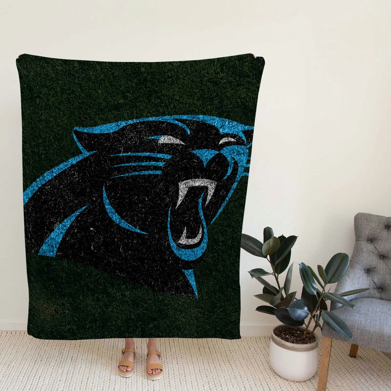 Carolina Pant Top Ranked NFL Football Club Fleece Blanket