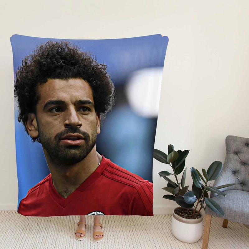 Mohamalpiritoccer Player Fleece Blanket