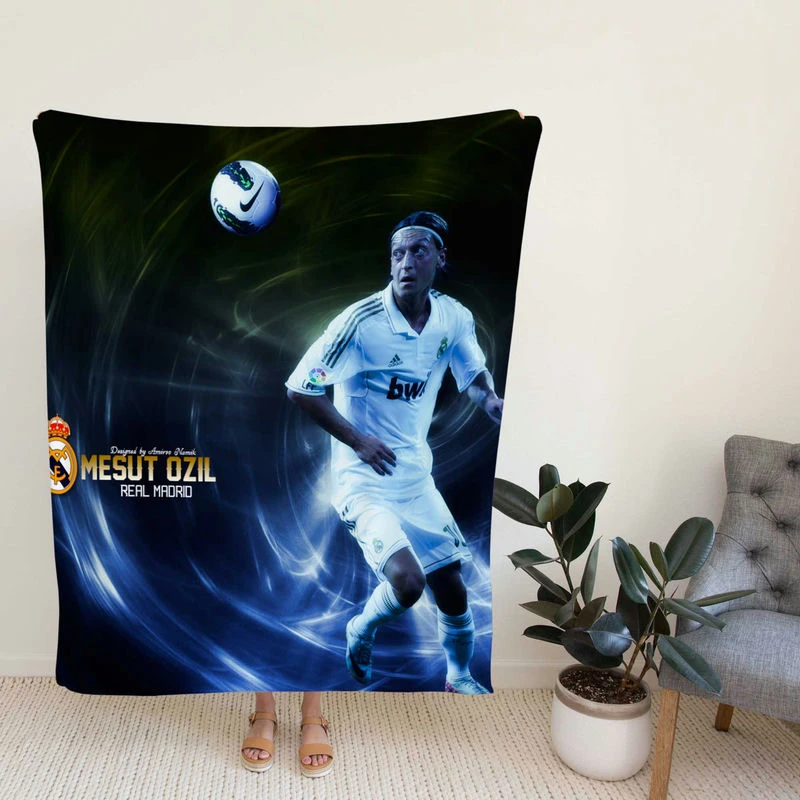 La Lioccer Playerut Ozil Fleece Blanket