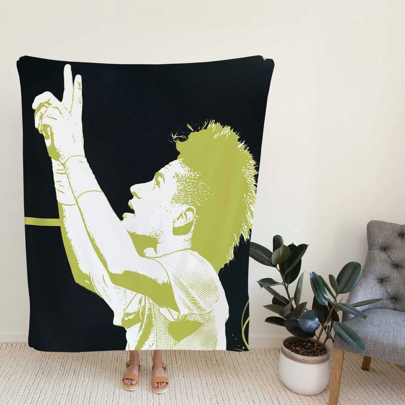 Neymar Confideoccer Player Fleece Blanket