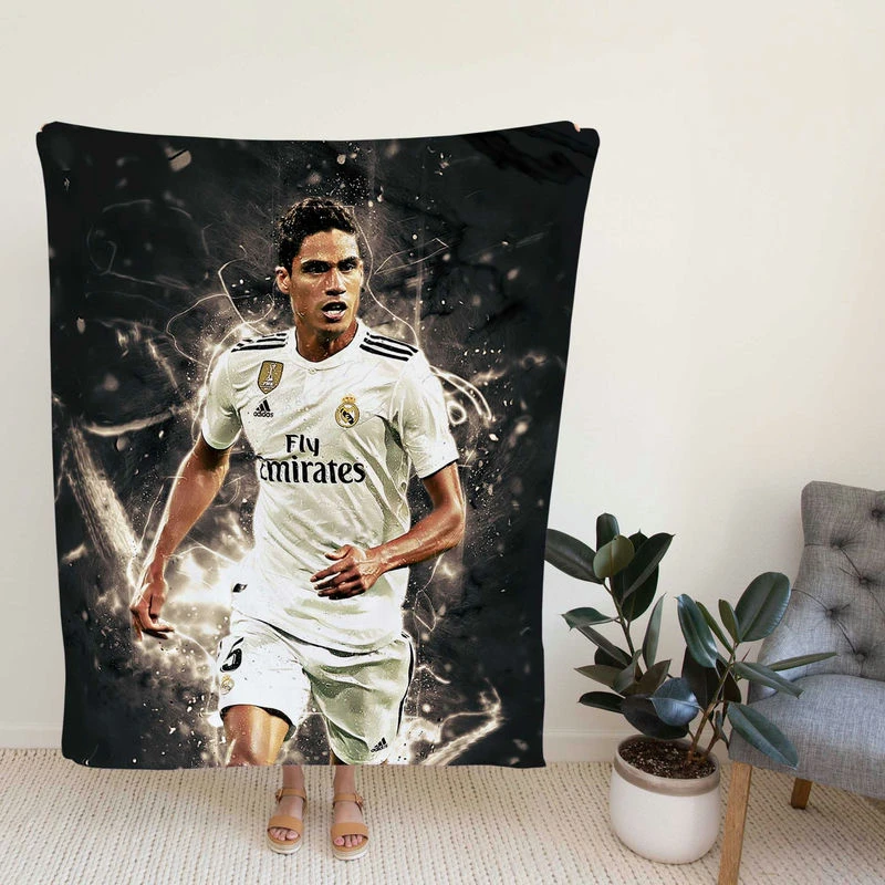 Raphael Varane Populoccer Player Fleece Blanket