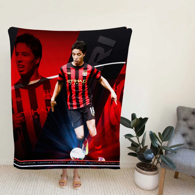 Exciting Midfieoccer Playamirri Fleece Blanket