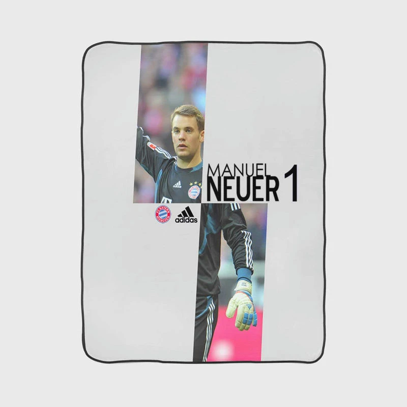 Energetoccer Player Manuel Neuer Fleece Blanket