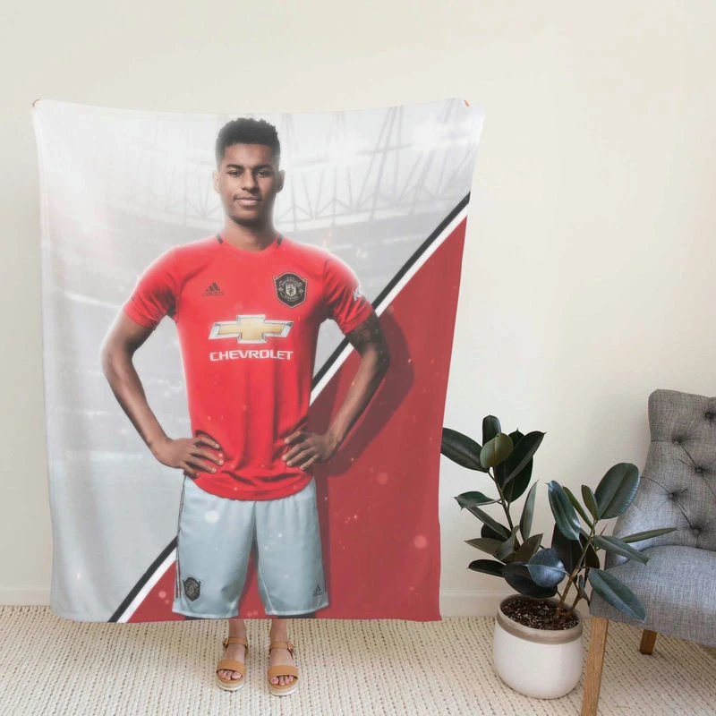 Spiritoccer Player Mahford Fleece Blanket
