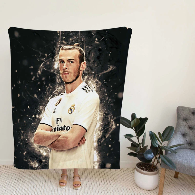 Gareth Frank Bale Real Madroccer Player Fleece Blanket