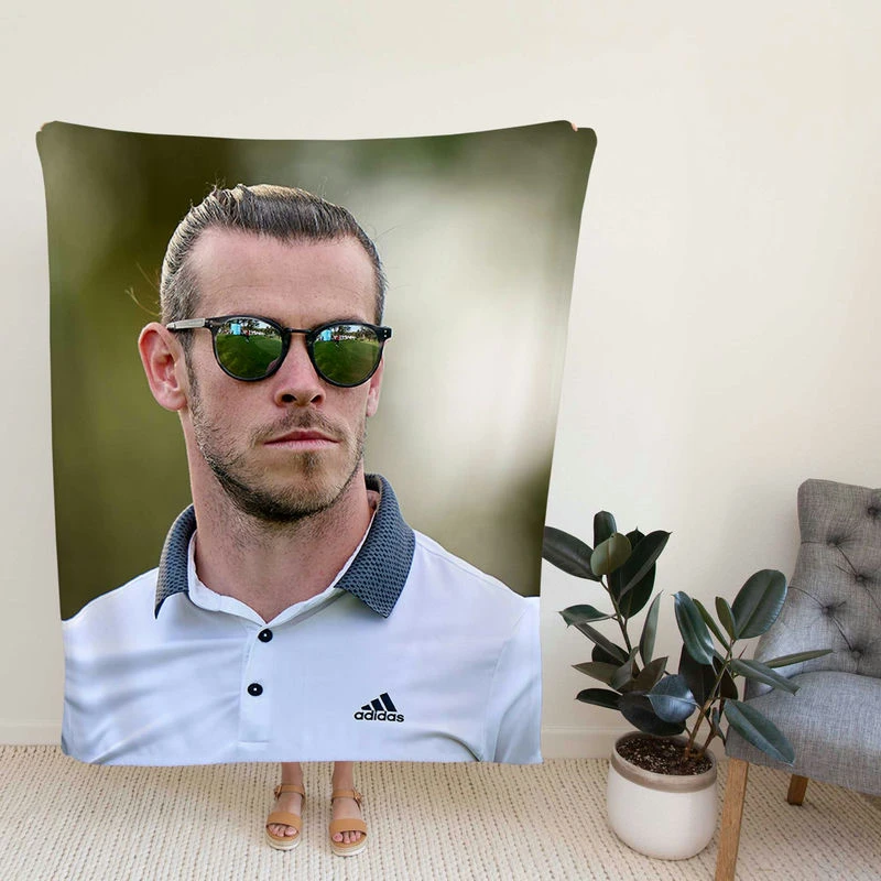 Gareth Bale h Golfoccer Player Fleece Blanket