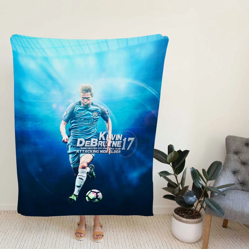 Kevin De Bruyne Excelleoccer Player Fleece Blanket