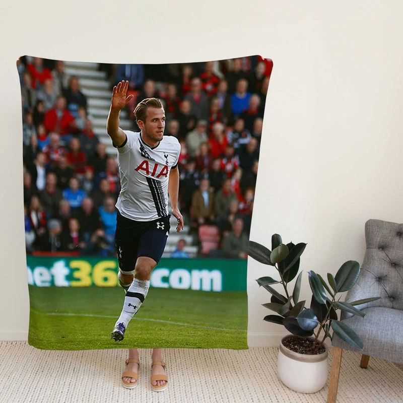 Harry Kane Exciting Enh Soccer Player Fleece Blanket