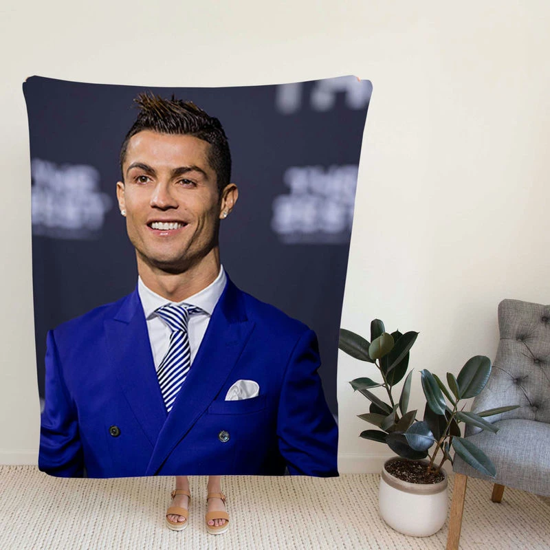 tiano Ronaldo Sa Aveioccer Player Fleece Blanket