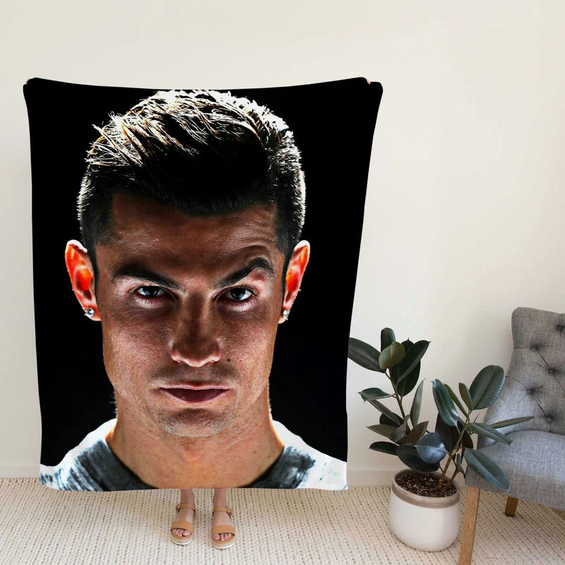 Honoraboccer Player tiano Ronaldo Fleece Blanket