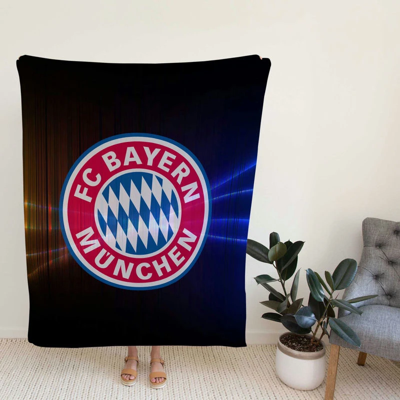 Excelleoccer Club FC Bayern Munich Fleece Blanket