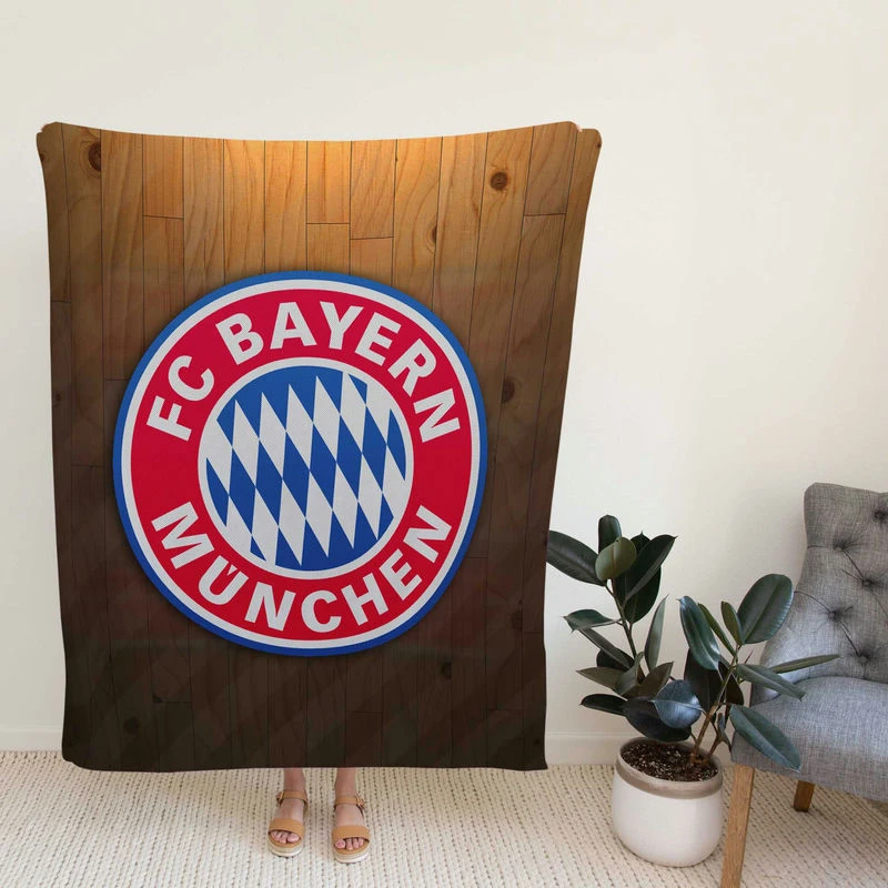 FC Bayern Munioccer Club Fleece Blanket