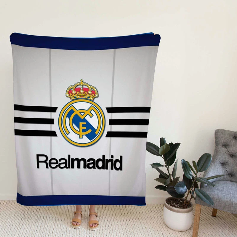 UEFA Winner Real Madroccer Fleece Blanket