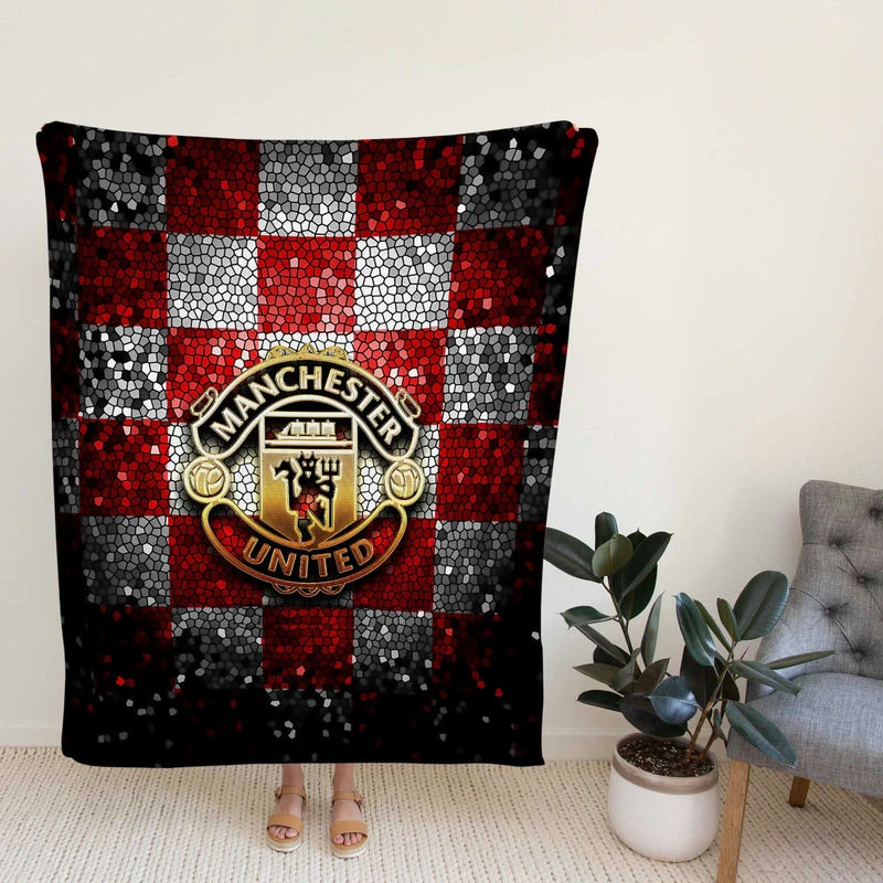 Enh Soccer Club Manter United FC Fleece Blanket