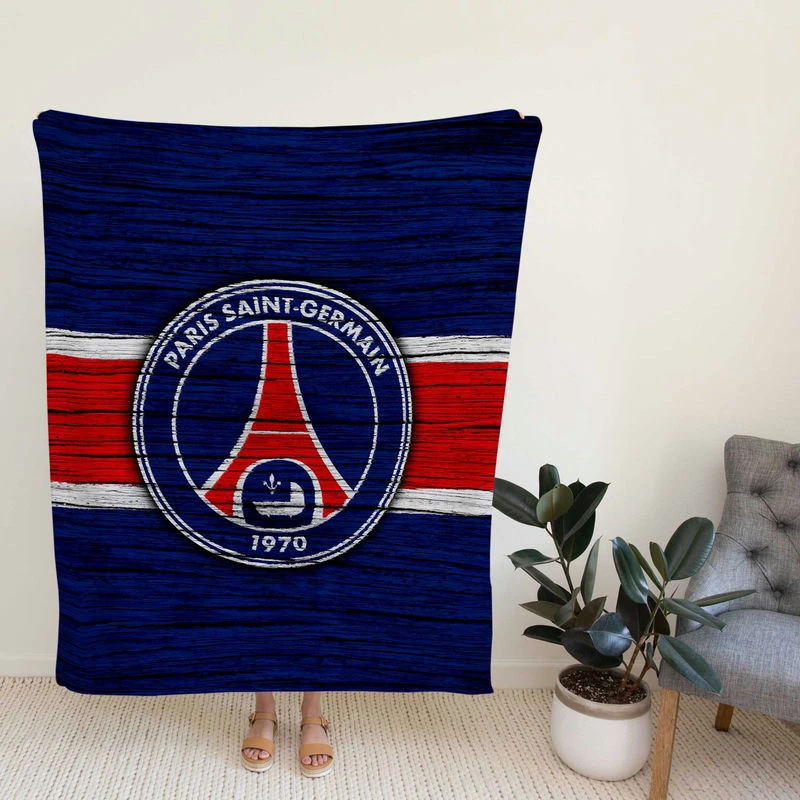 Popular P Soccer TeaG Logo Fleece Blanket