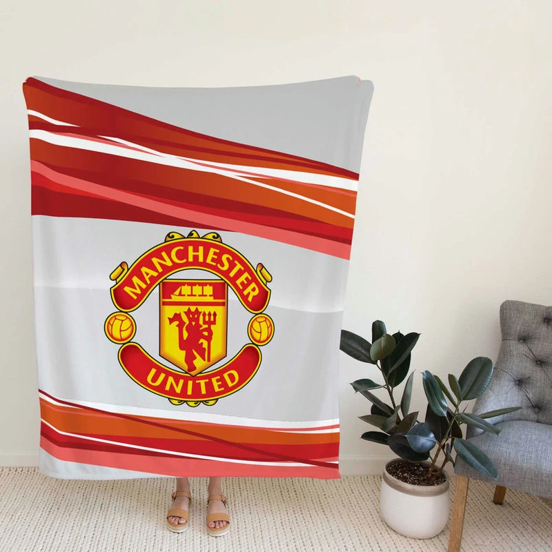 Excitioccer Club Manter United FC Fleece Blanket