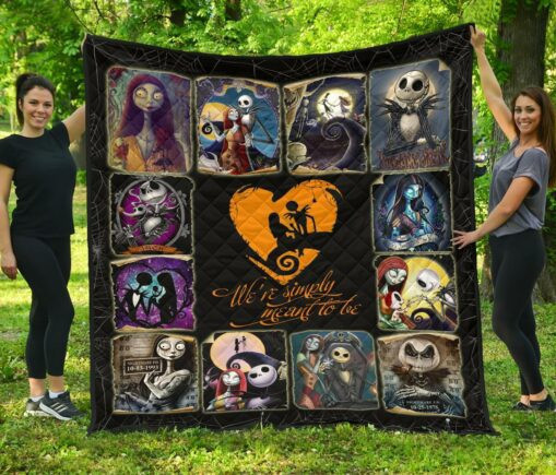 Jaally Fleece Blanket Quilt Blanket Nightmare Before C Fan Gift