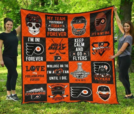 Philadelphia Fl For Fan Fleece Blanket Quilt Blanket