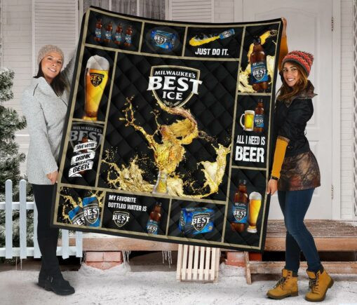 t Ice Fleece Blanket Quilt Blanket All I Nee Beer