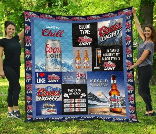 C Light Fleece Blanket Quilt Blanket Funny Gift For Beer Lover