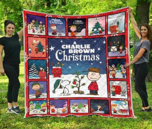 Snoopy And Charlie Brown Fleece Blanket Quilt Blanket