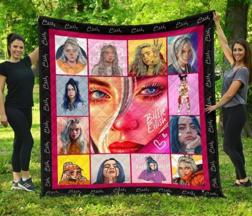Billie Eh Fleece Blanket Quilt Blanket Funny For Fan