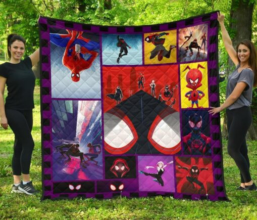 Spider-e Fleece Blanket Quilt Blanket Fpider-Man Fan Gift
