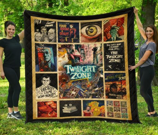 The Twilight Zone Fleece Blanket Quilt Blanket how Fan