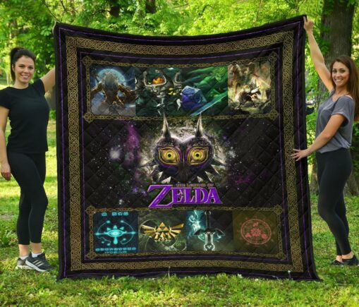 The Legend Of Zelda Majk Fleece Blanket Quilt Blanket