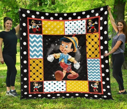 Pinocchio Fleece Blanket Quilt Blanket Cartoon Fan