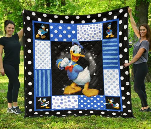 Donald Duck Fleece Blanket Quilt Blanket Funny Cartoon Fan