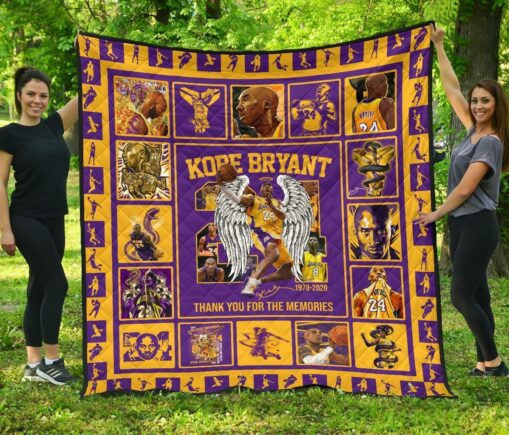 Kobe Bryant Fleece Blanket Quilt Blanket Legend Never Die Memorial Fan Gift