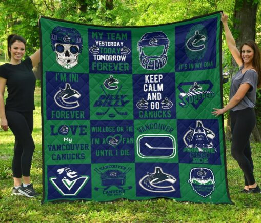 Fan Vancouver Can Fleece Blanket Quilt Blanket Amazing