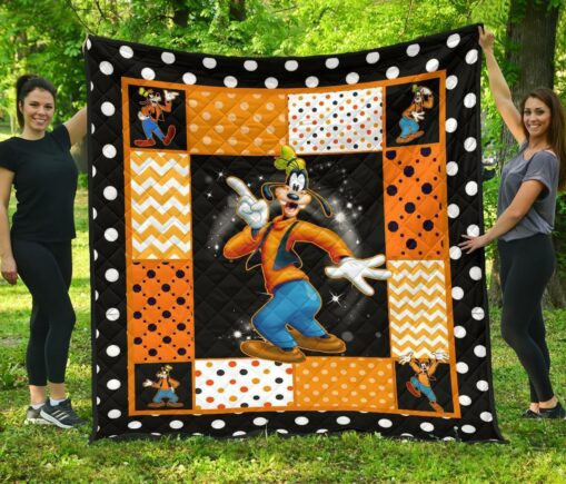 Goofy Fleece Blanket Quilt Blanket Cute Cartoon Fan