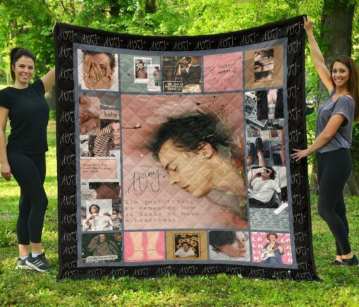 Hart Fleece Blanket Quilt Blanket Foric Fan