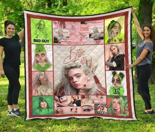 Billie Eh Fleece Blanket Quilt Blanket Where Do We Go Funny Fan Gift
