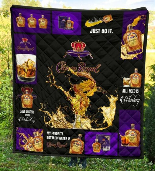 Crown Royal Fleece Blanket Quilt Blanket All I Nee ky