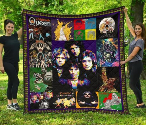 Queen Band Fleece Blanket Quilt Blanketics Fan