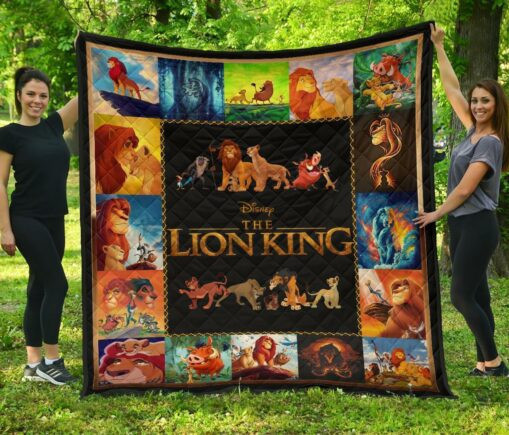 Lion King Fleece Blanket Quilt Blanket For Fan