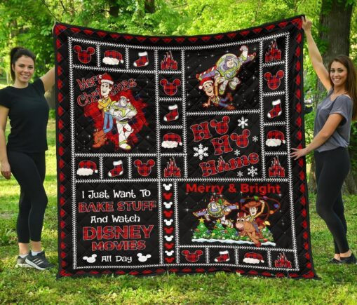 Ttory Fleece Blanket Quilt Blanket Woody And Buzz Lightyear C Theme